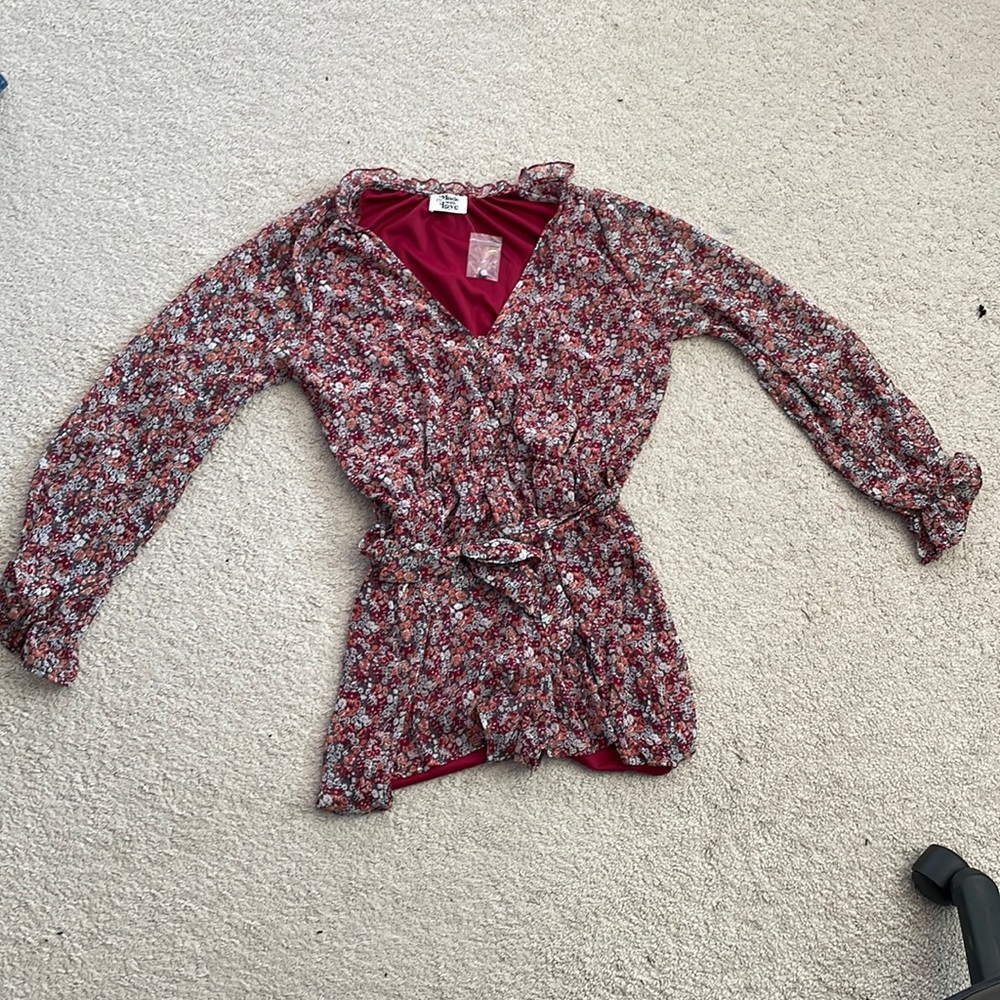 Floral Romper from Pink Lily. NEW NEVER WORN! - Picture 3 of 5